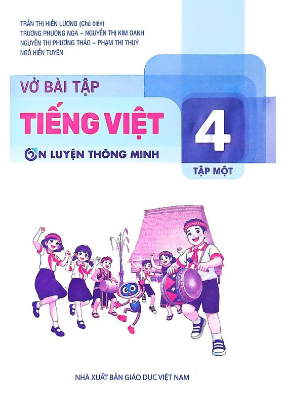 Vở bài tập Tiếng Việt 4 on luyen thong minh T1