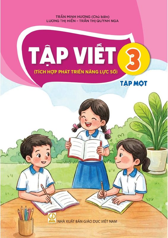 Vở Tập viết 3 Tập 1 - Tích hợp