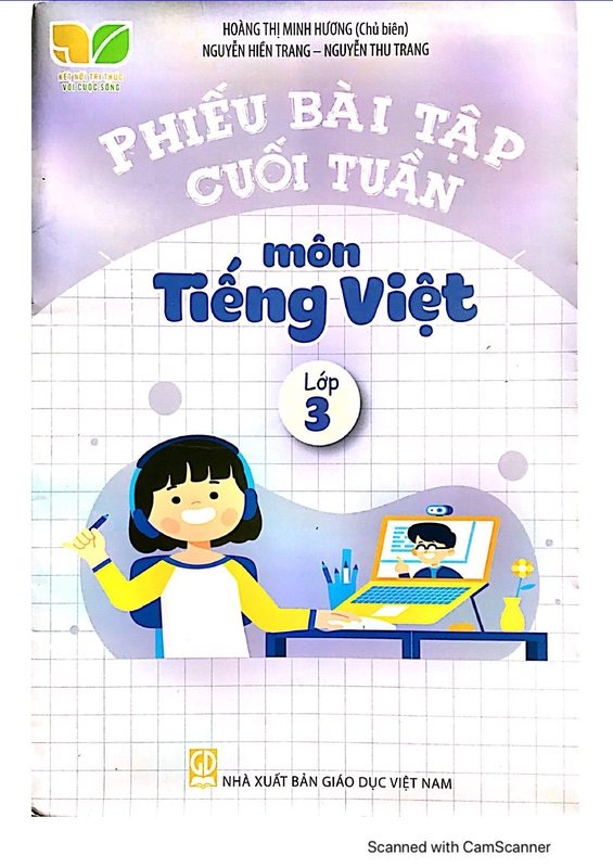 Bài Tập Cuối Tuần Môn Tiếng Việt Lớp 3