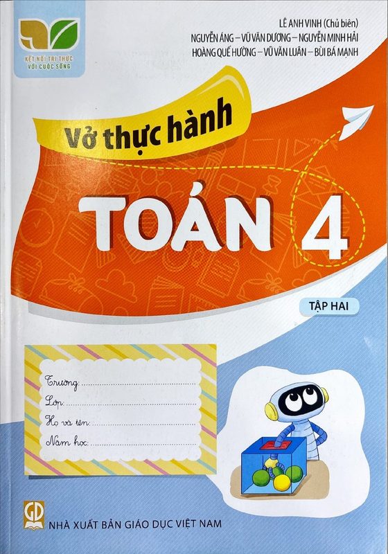 VỞ THỰC HÀNH TOÁN LỚP 4 TẬP 2 KNTT