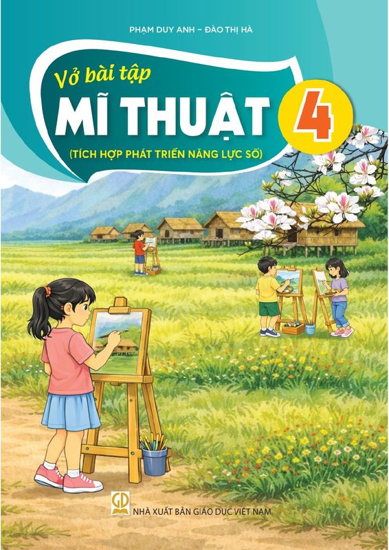 Vở bài tập Mĩ thuật 4 - Tích hợp