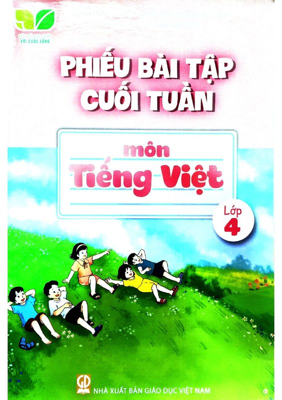 Phiếu Bài tập cuối tuần môn Tiếng Việt lớp 4