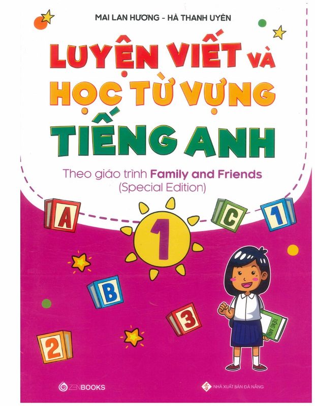 Luyện viết và học từ vựng tiếng anh lớp 1