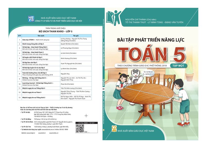 Bài tập phát triển năng lực môn Toán 5 tập 1