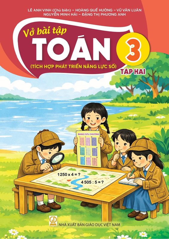 Vở bài tập Toán 3 Tập 2 - Tích hợp