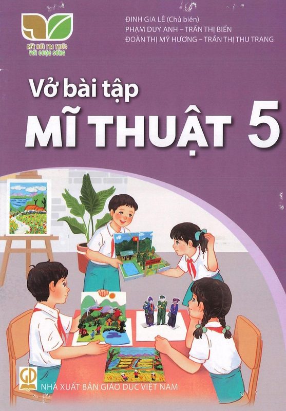 Vở bài tập Mĩ thuật 5 có màu