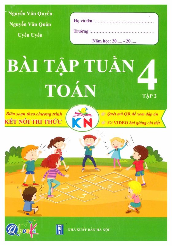 Bài tập tuần Toán 4 T2