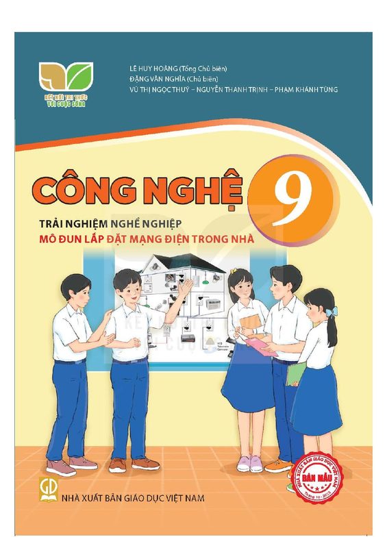 SGK CÔNG NGHỆ 9 LẮP ĐẶT MẠNG ĐIỆN TRONG NHÀ