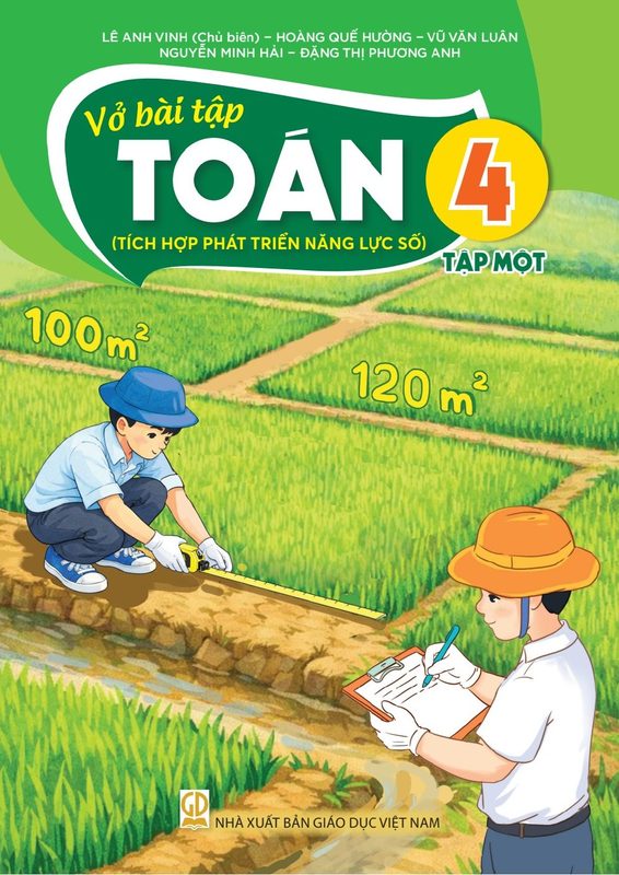 Vở bài tập Toán 4 Tập 1 - Tích hợp
