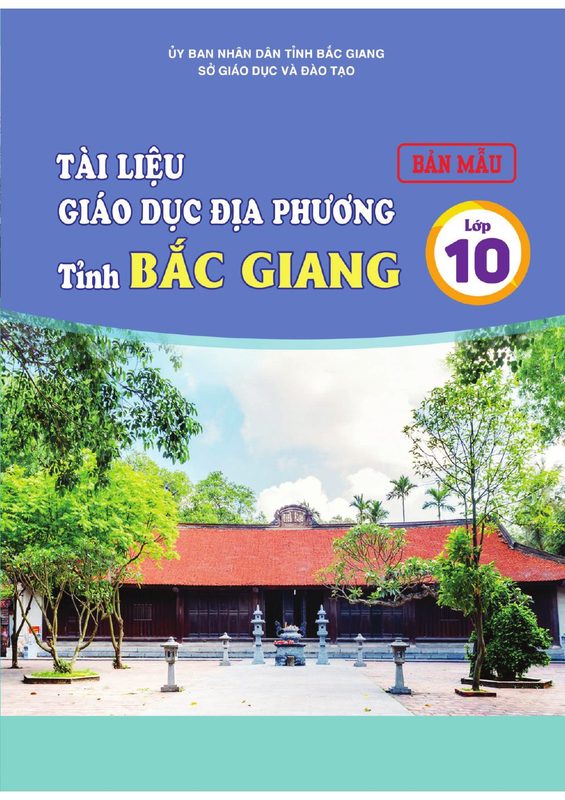 Giáo dục địa phương 10 - Bắc Giang