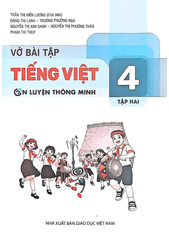 Vở bài tập Tiếng Việt 4 on luyen thong minh T2