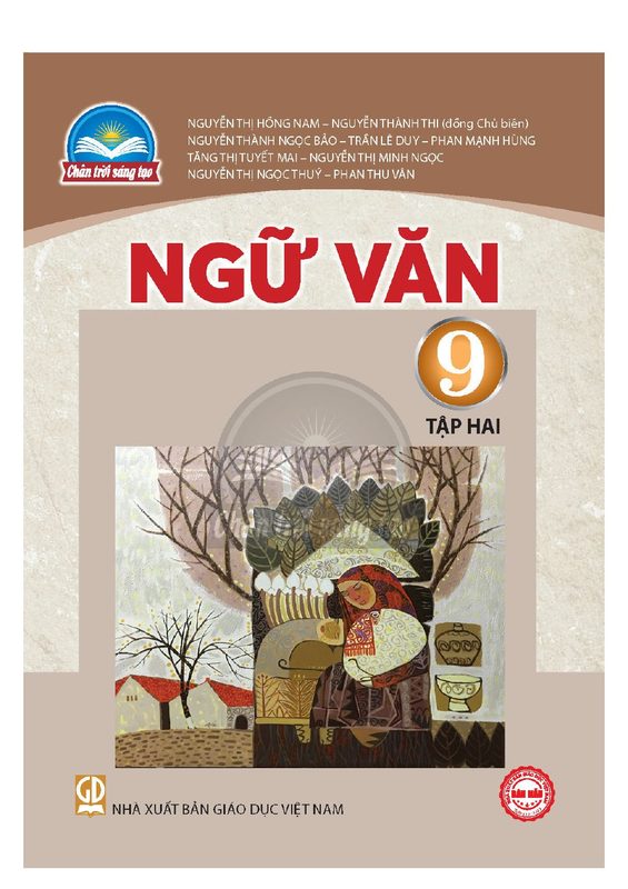 SGK Ngữ văn 9 Tập 2 - Trân trời sáng tạo