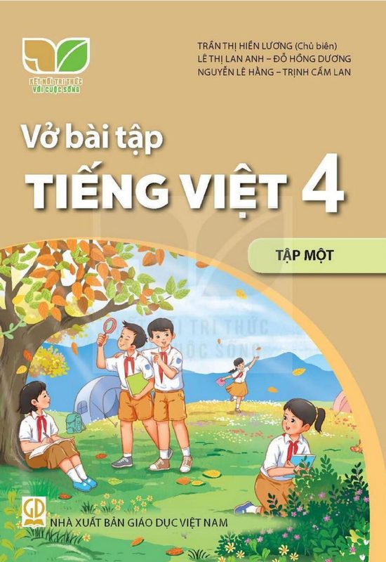 Vở bài tập Tiếng Việt 4 Tập 1 - Kết Nối Tri Thức
