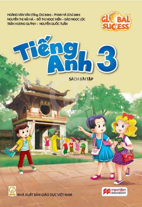 Vở bài tập Tieng Anh 3 Global Success