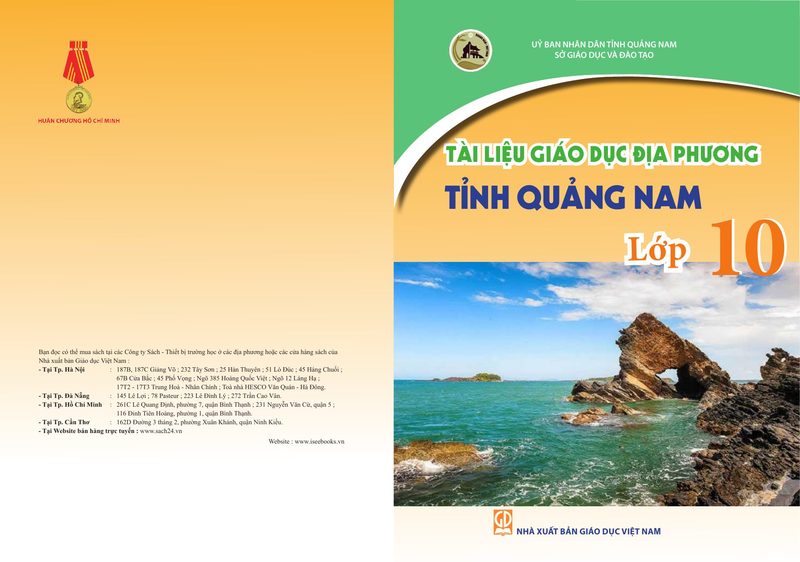 Giáo dục địa phương 10 - Quảng Nam