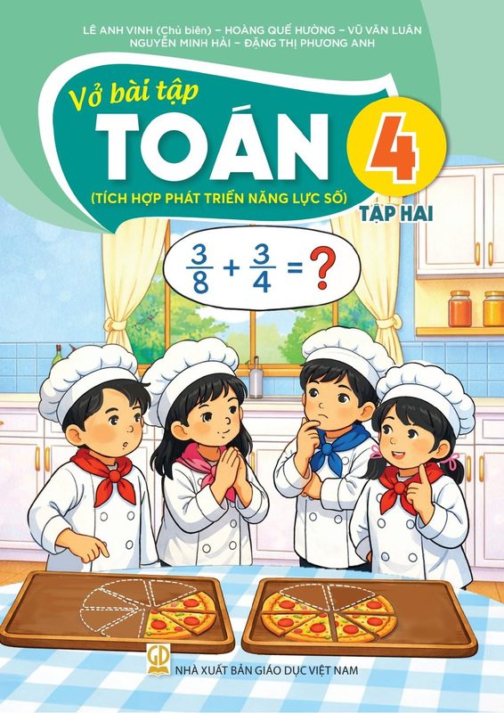 Vở bài tập Toán 4 Tập 2 - Tích hợp