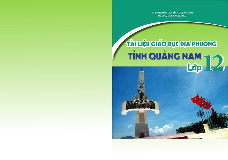 Giáo dục địa phương 12 - Quảng Nam