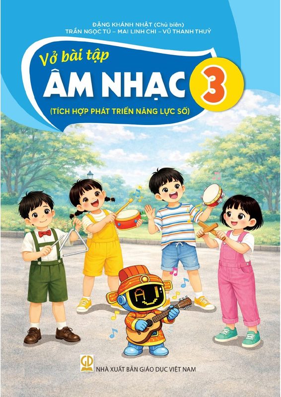 Vở bài tập Âm nhạc 3 - Tích hợp