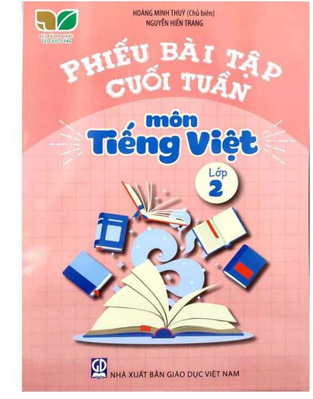 Phiếu Bài tập cuối tuần Toán lớp 2