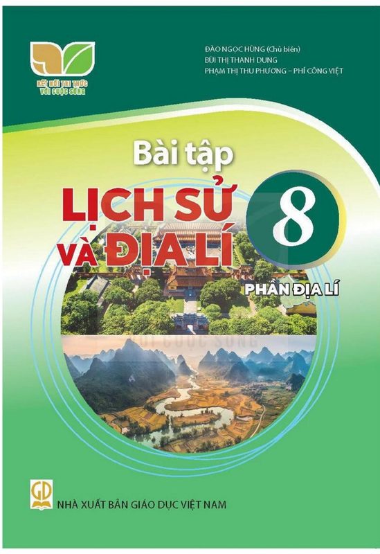 Bài tập Lịch sử và Địa lí 8 - Phần Địa lí - Kết Nối Tri Thức