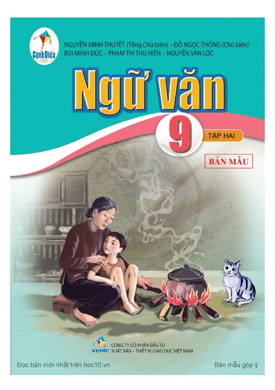 SGK Ngữ văn 9 Tập 2 - Cánh Diều (bản mẫu)