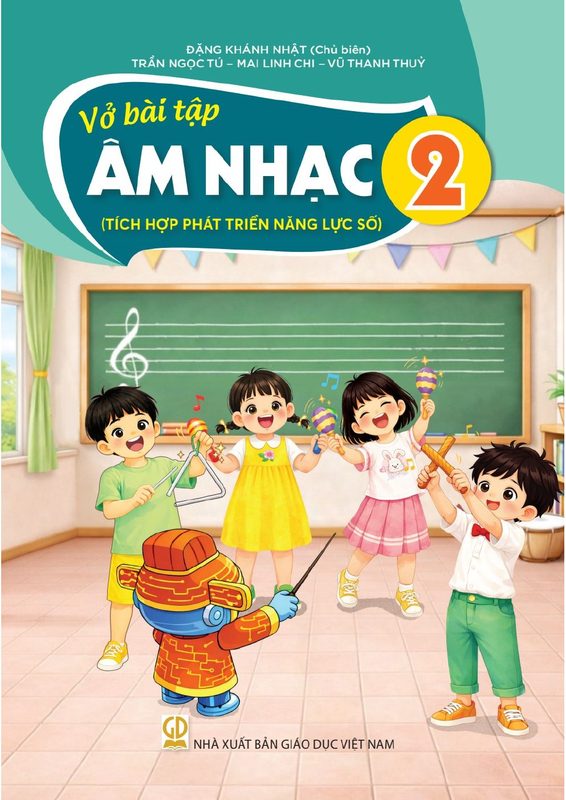 Vở bài tập Âm nhạc 2 - Tích hợp