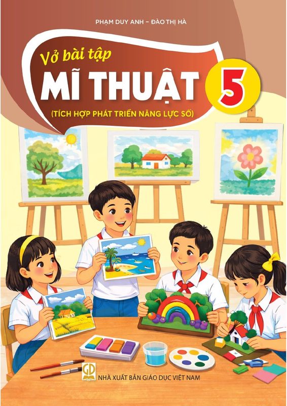 Vở bài tập Mĩ thuật 5 - Tích hợp