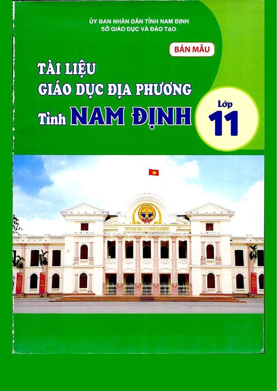 Giáo dục địa phương 11 - Nam Định