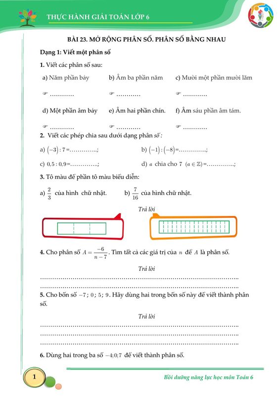 Giải Toán Mon Toán 6 Kế No Tri Thức Voi Cuộc Sống Tập Lớp lớp 2