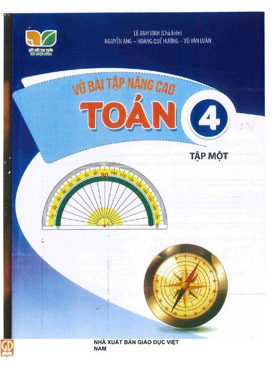 Vở bài tập Nâng Cao Toán 4 T1