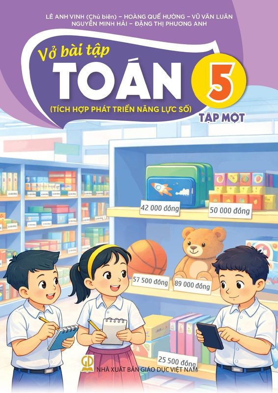 Vở bài tập Toán 5 Tập 1 - Tích hợp