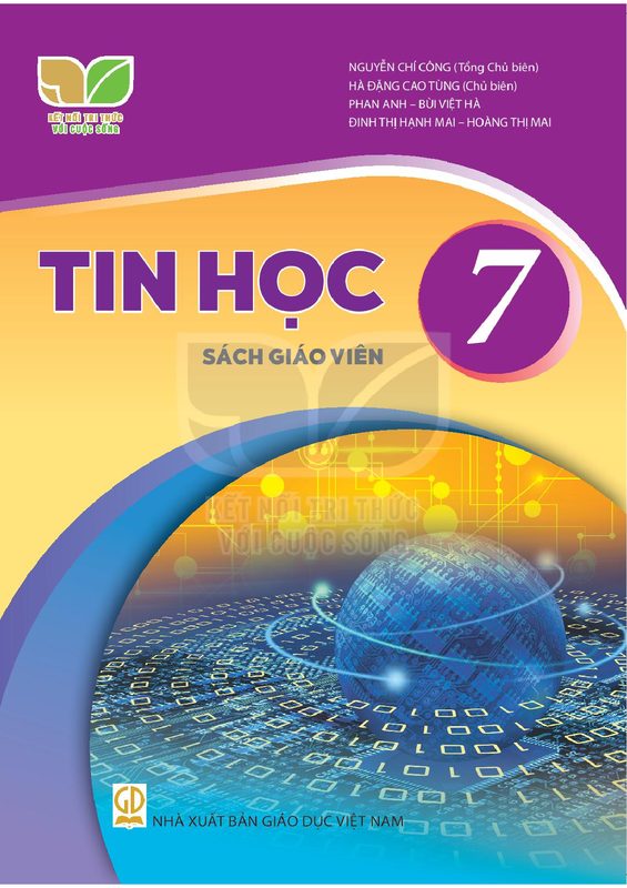 SGV Tin học 7 - Kết Nối Tri Thức