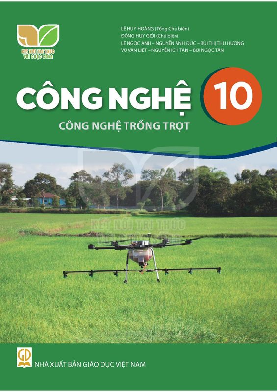 SGK Công nghệ 10 – Công nghệ trồng trọt - Kết Nối Tri Thức