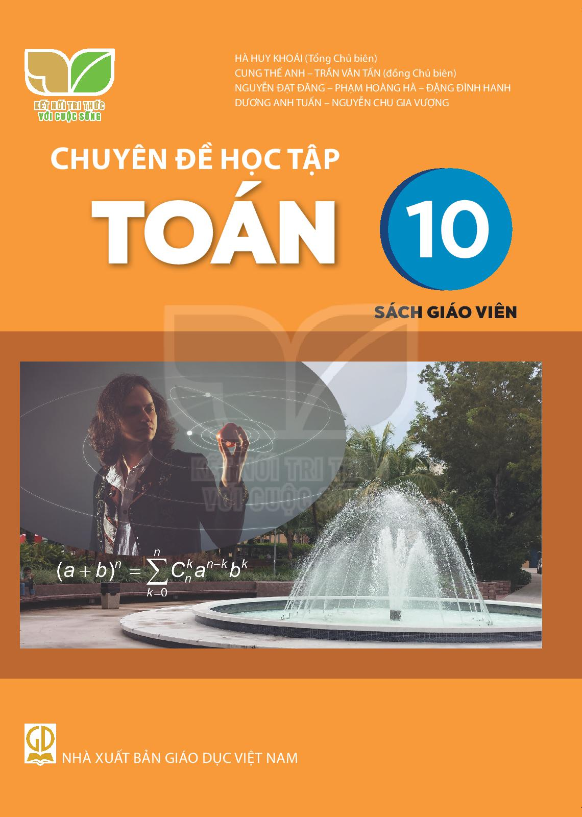 SGV Chuyên đề Toán 10 - Kết Nối Tri Thức