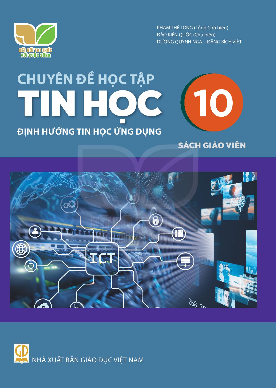 SGV Tin học 10 – Tin học ứng dụng - Kết Nối Tri Thức