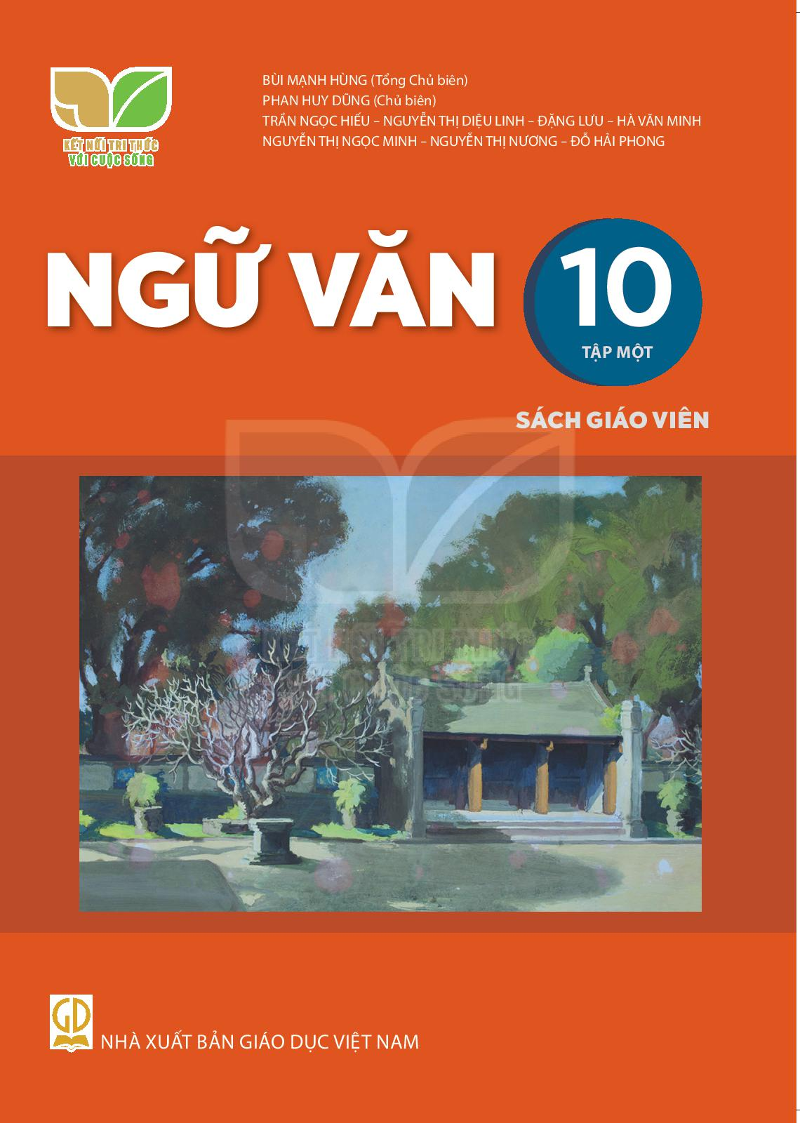 SGV Ngữ văn 10 Tập 1 - Kết Nối Tri Thức