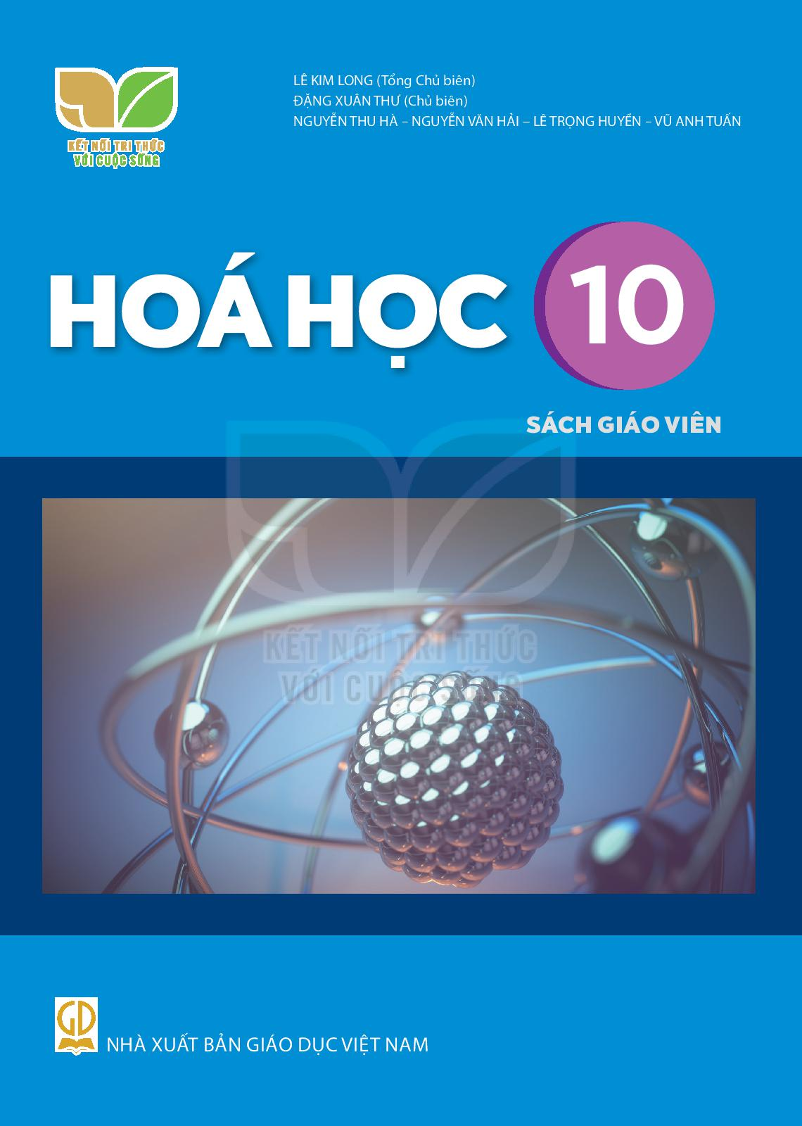 SGV Hóa học 10 - Kết Nối Tri Thức