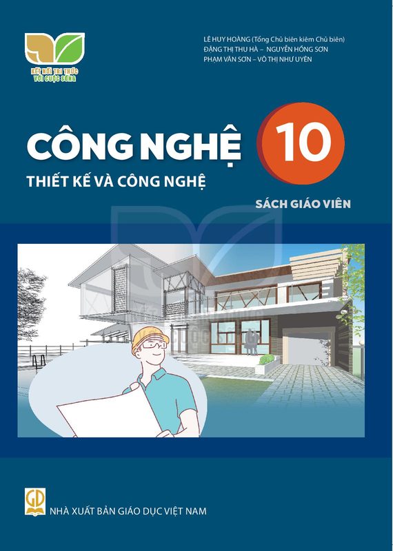 SGV Công nghệ 10 – Thiết kế và công nghệ - Kết Nối Tri Thức