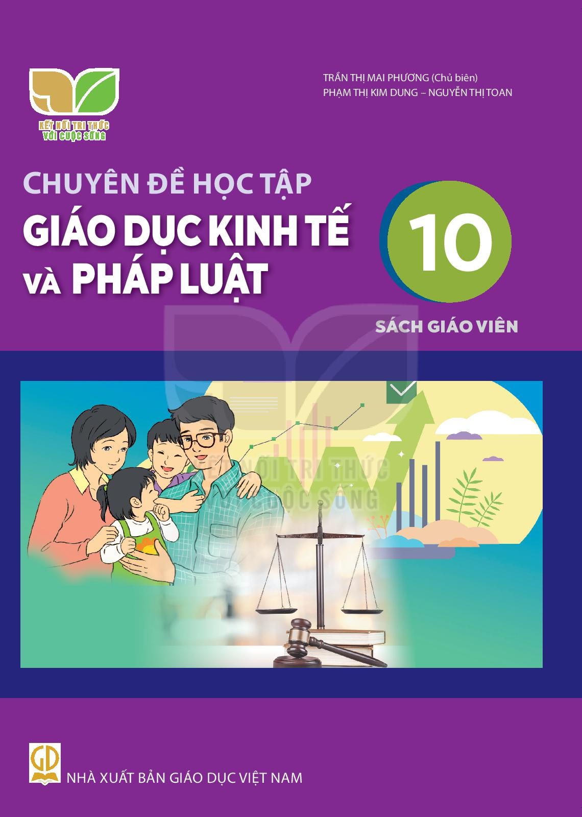 SGV Chuyên đề GD KT&PL - Kết Nối Tri Thức