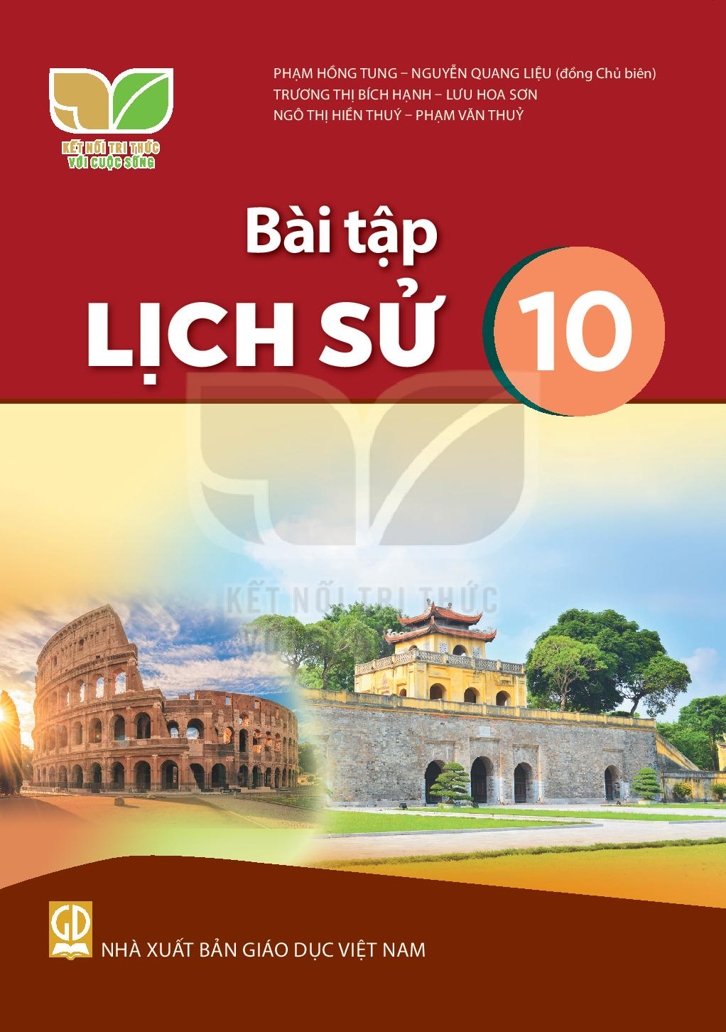SBT Lịch sử 10 - Kết Nối Tri Thức