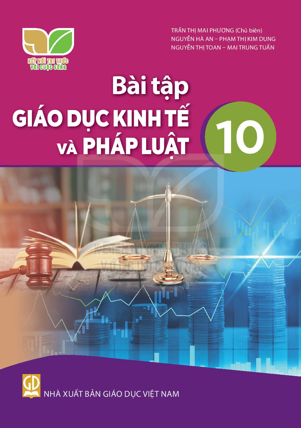 SBT Giáo dục KT&PL 10 - Kết Nối Tri Thức