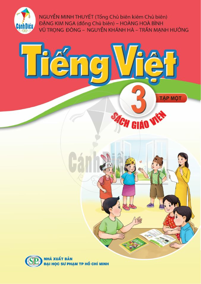 SGV Tiếng Việt 3 Tập 1 - Cánh Diều