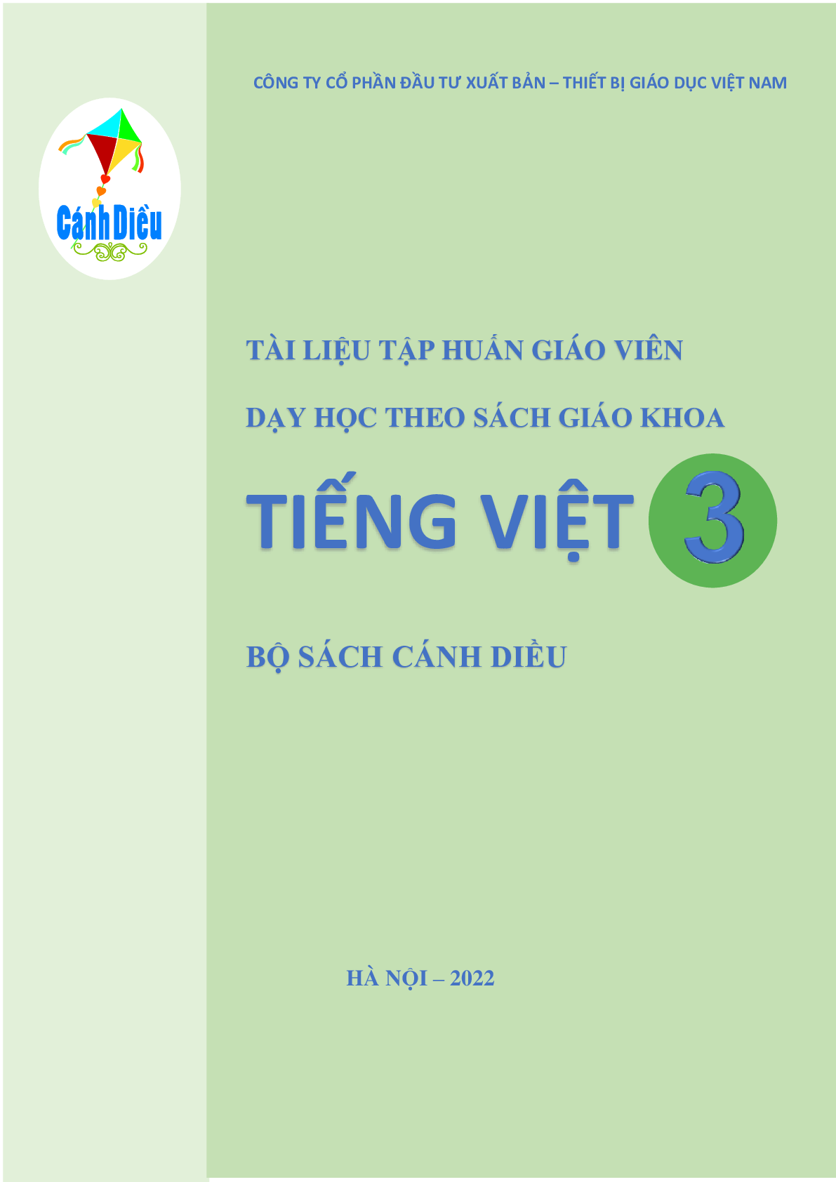 BDGV Tiếng Việt 3 - Cánh Diều