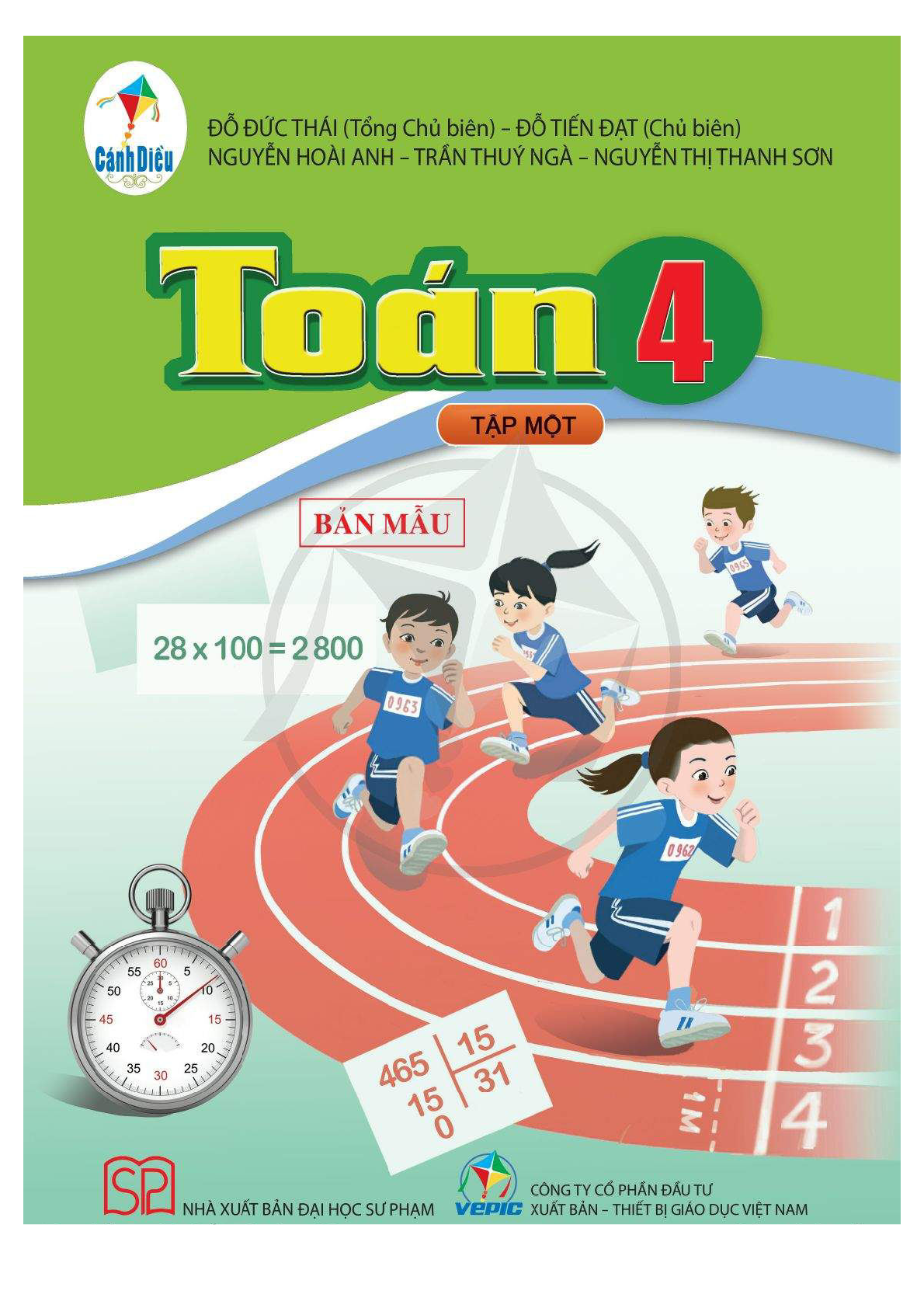 SGK Toán 4 Tập 1 - Cánh Diều