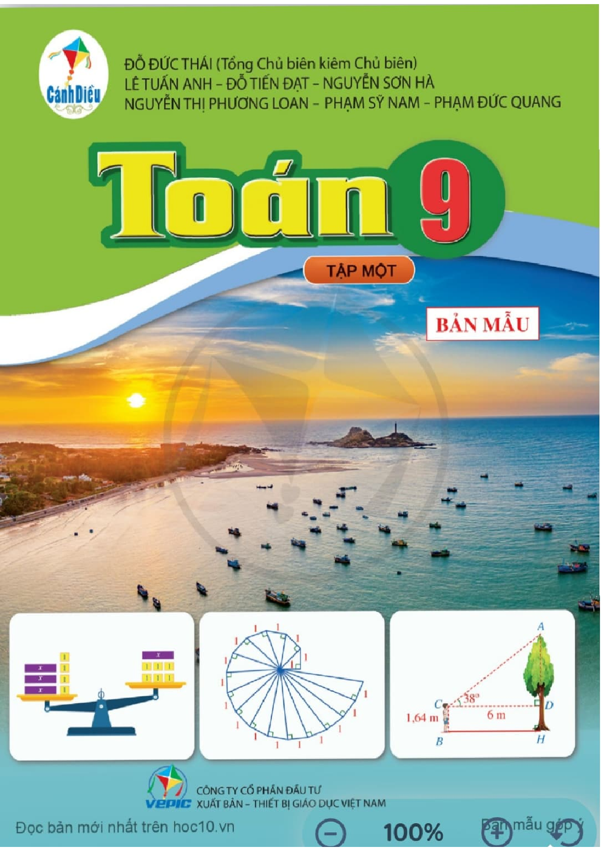 SGK Toán 9 Tập 1 - Cánh Diều