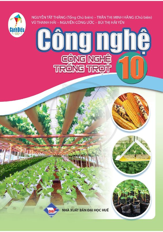 SGK Công nghệ 10 – Công nghệ trồng trọt - Cánh Diều