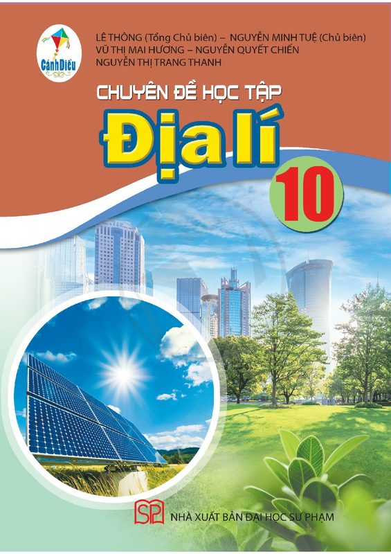 Chuyên đề học tập Địa lí 10 - Cánh Diều