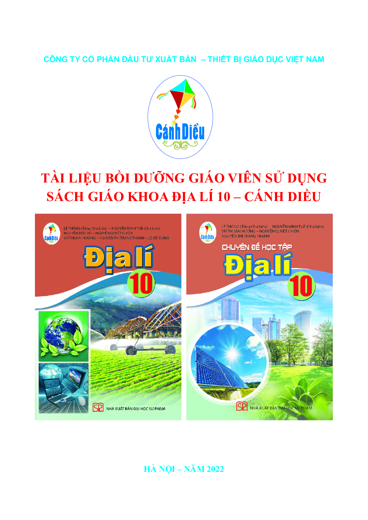 BDGV Địa lí 10 - Cánh Diều