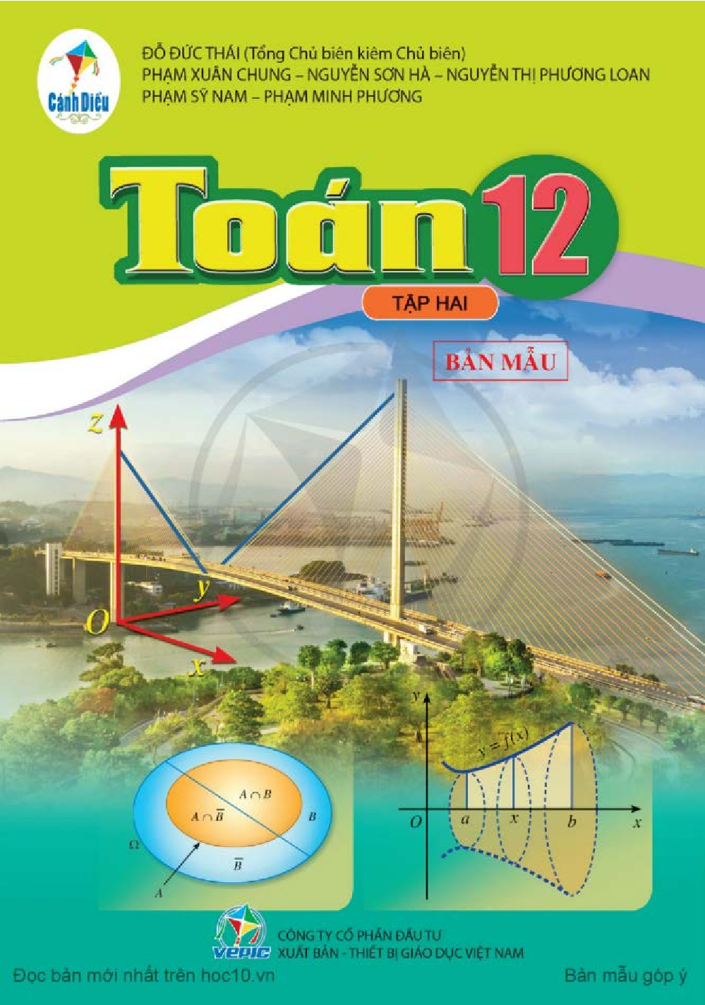 SGK Toán 12 Tập 2 - Cánh Diều
