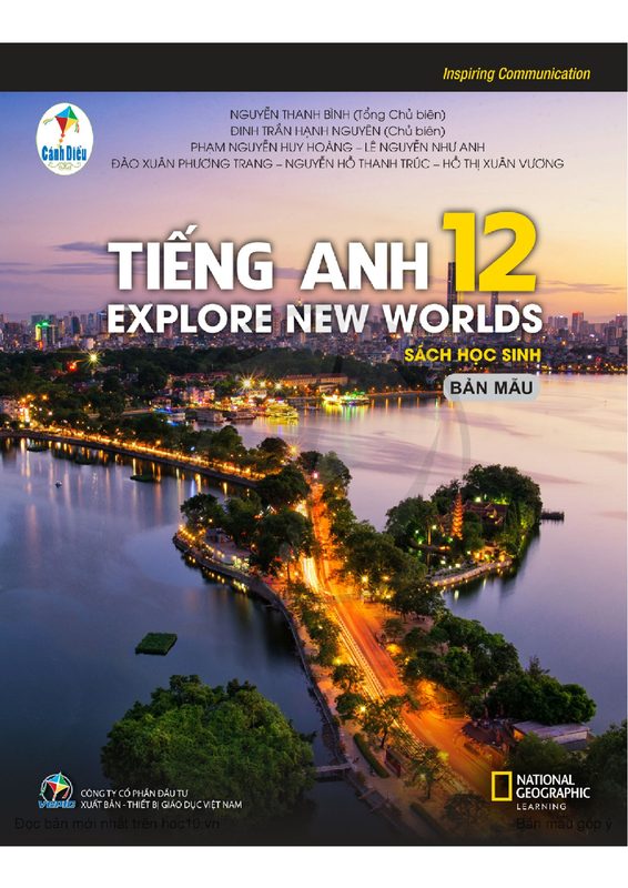 Tiếng Anh 12 - Cánh Diều